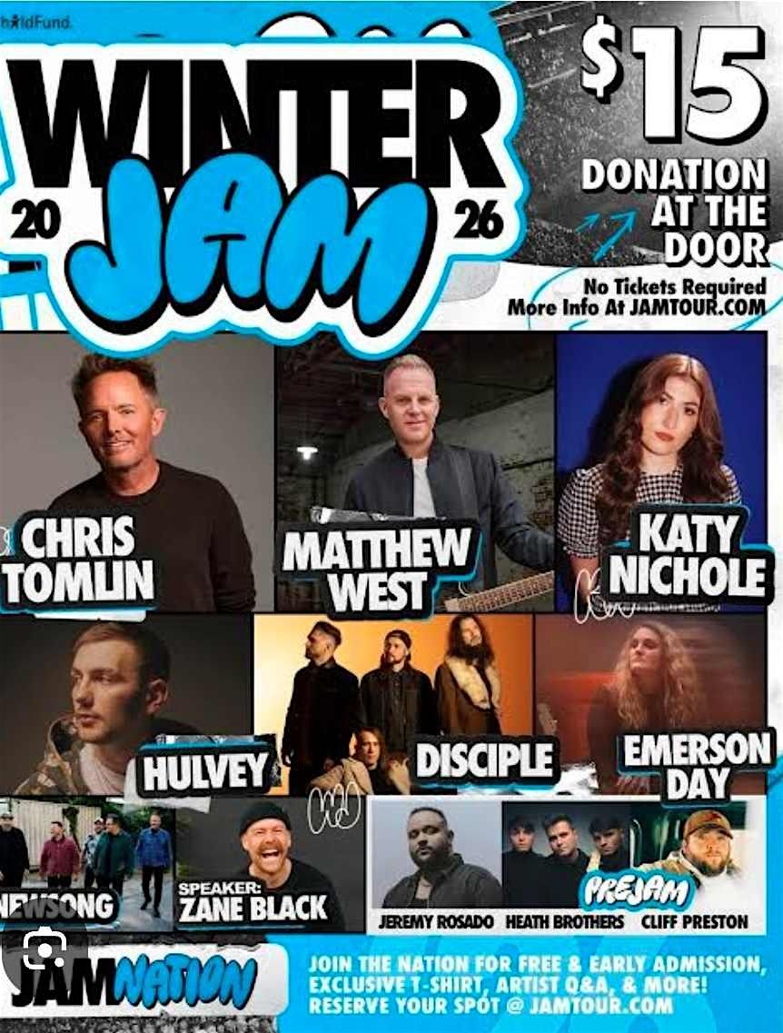 Winter Jam 26 Greensboro Volunteer Registration