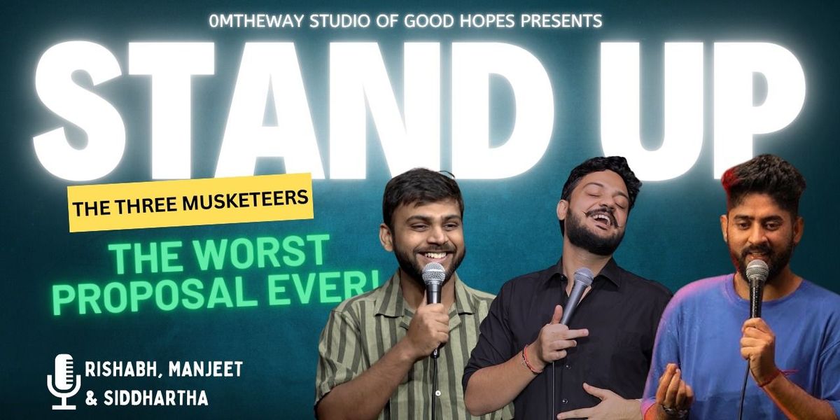 Three Musketeers - A Standup Comedy Show
