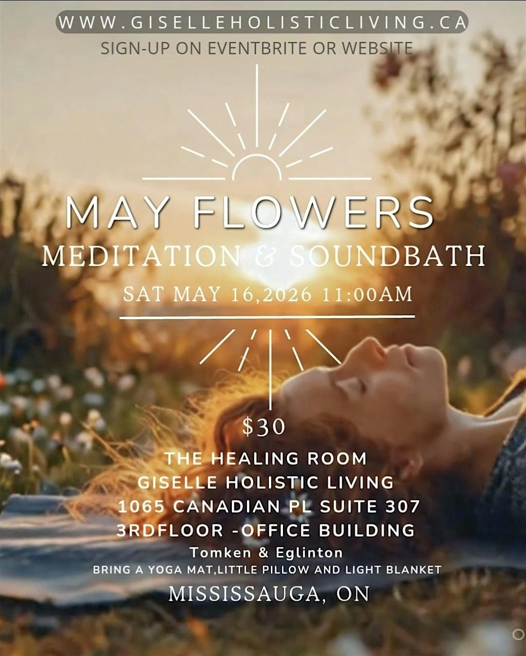 May Flowers Soundbath & Meditation Healing