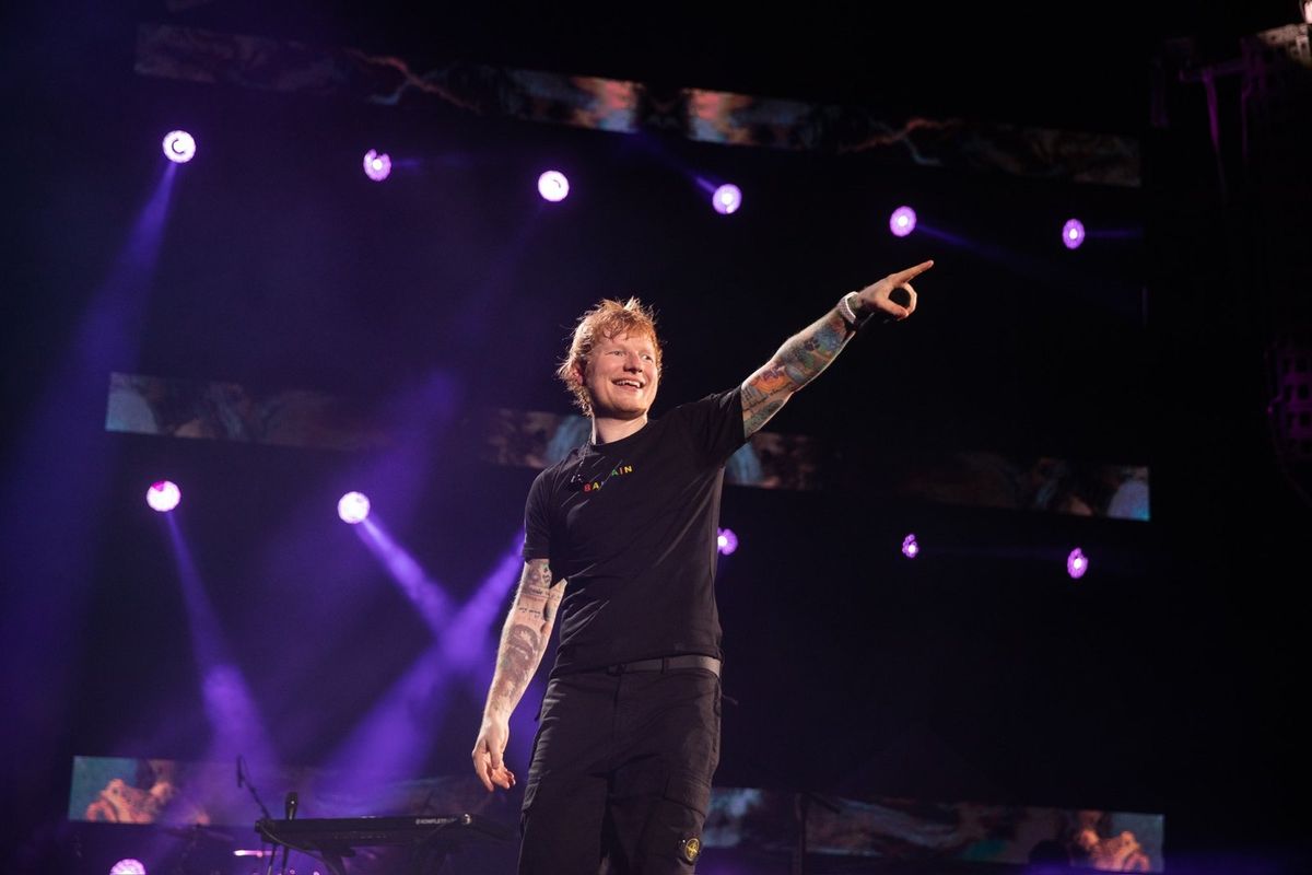 Ed Sheeran at AT&T Stadium