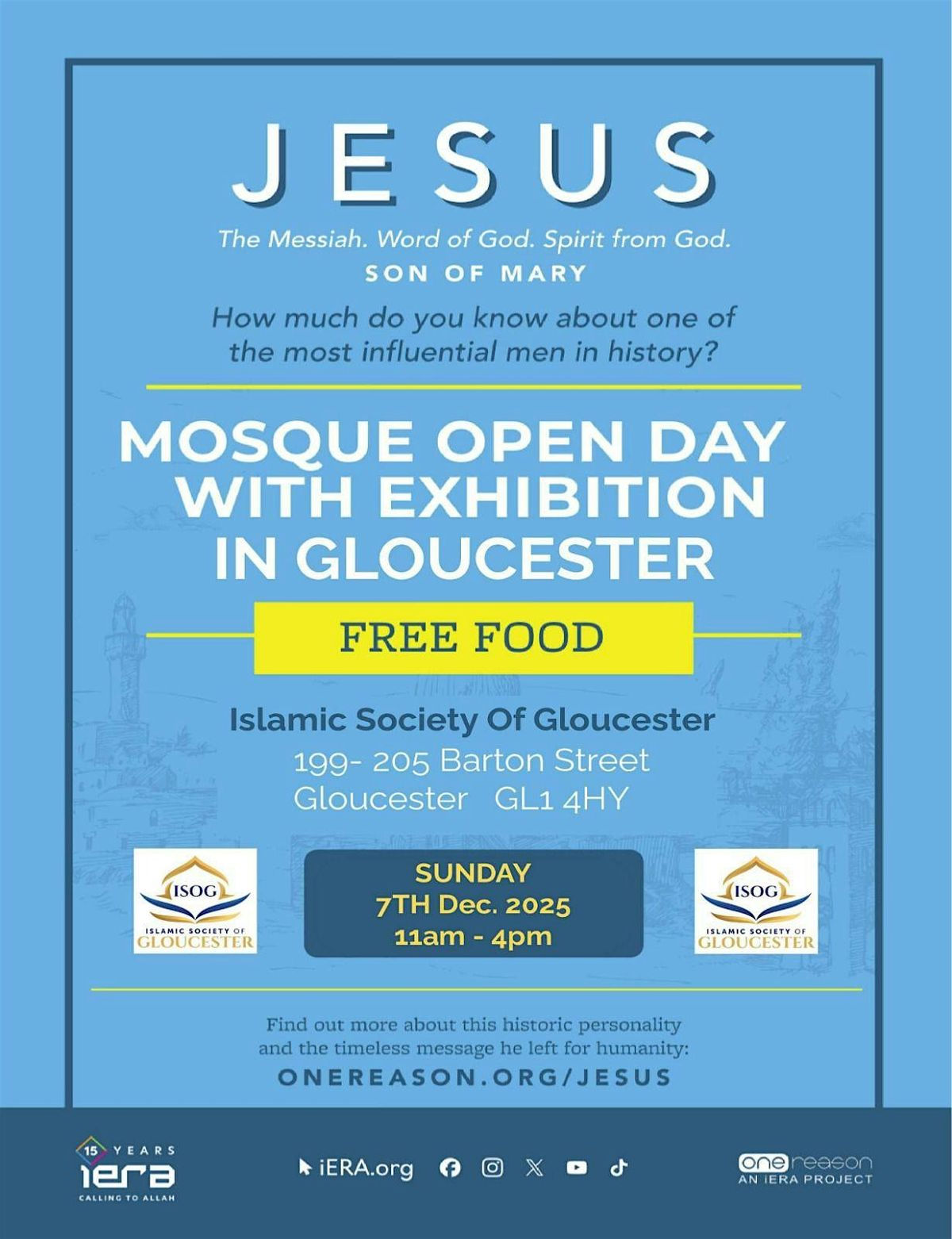 Mosque Open Day & Jesus Exhibition