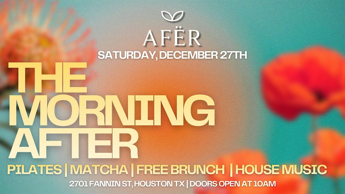 THE MORNING AFTER @ AF\u00cbR