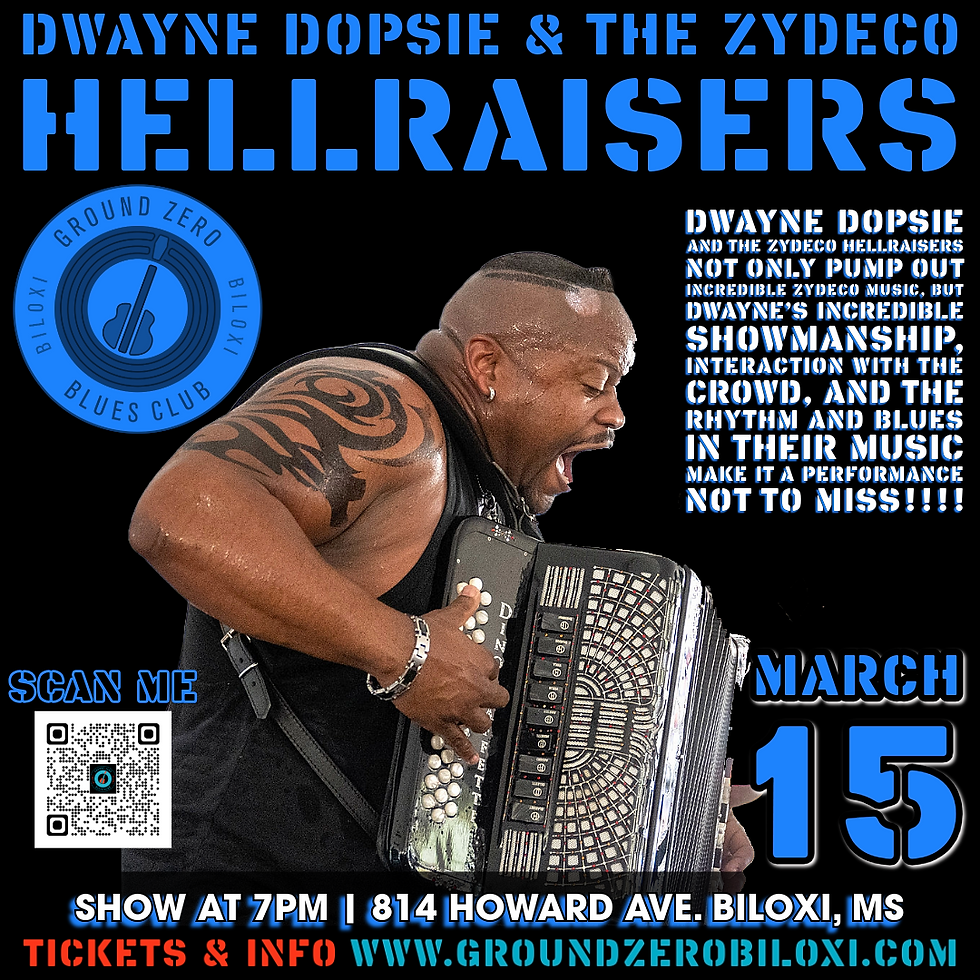Dwayne Dopsie and The Zydeco Hellraisers at City Winery - Boston
