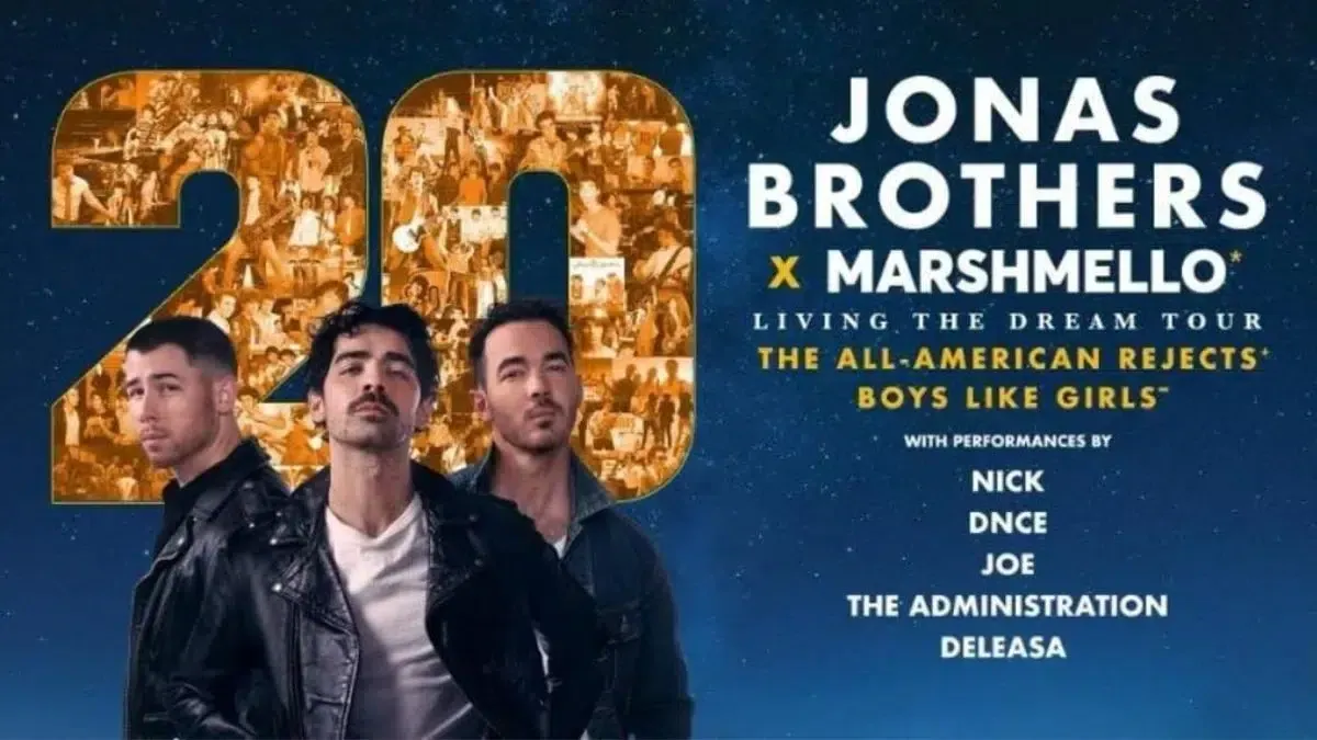 Parking Jonas Brothers with The All-American Rejects