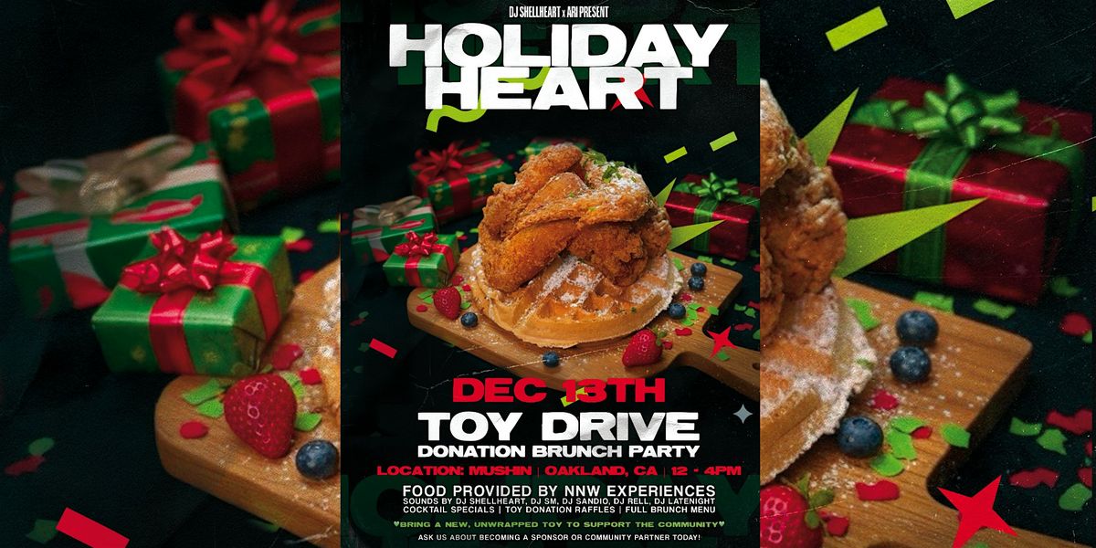 HOLIDAY HEART: 10-YEAR TOY DRIVE DONATION BRUNCH
