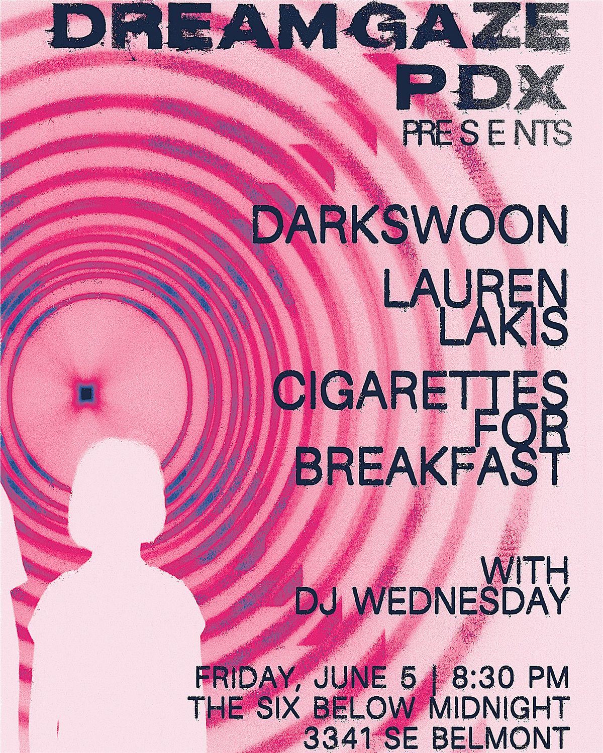 Dreamgaze PDX: Darkswoon with Lauren Lakis and Cigarettes for Breakfast