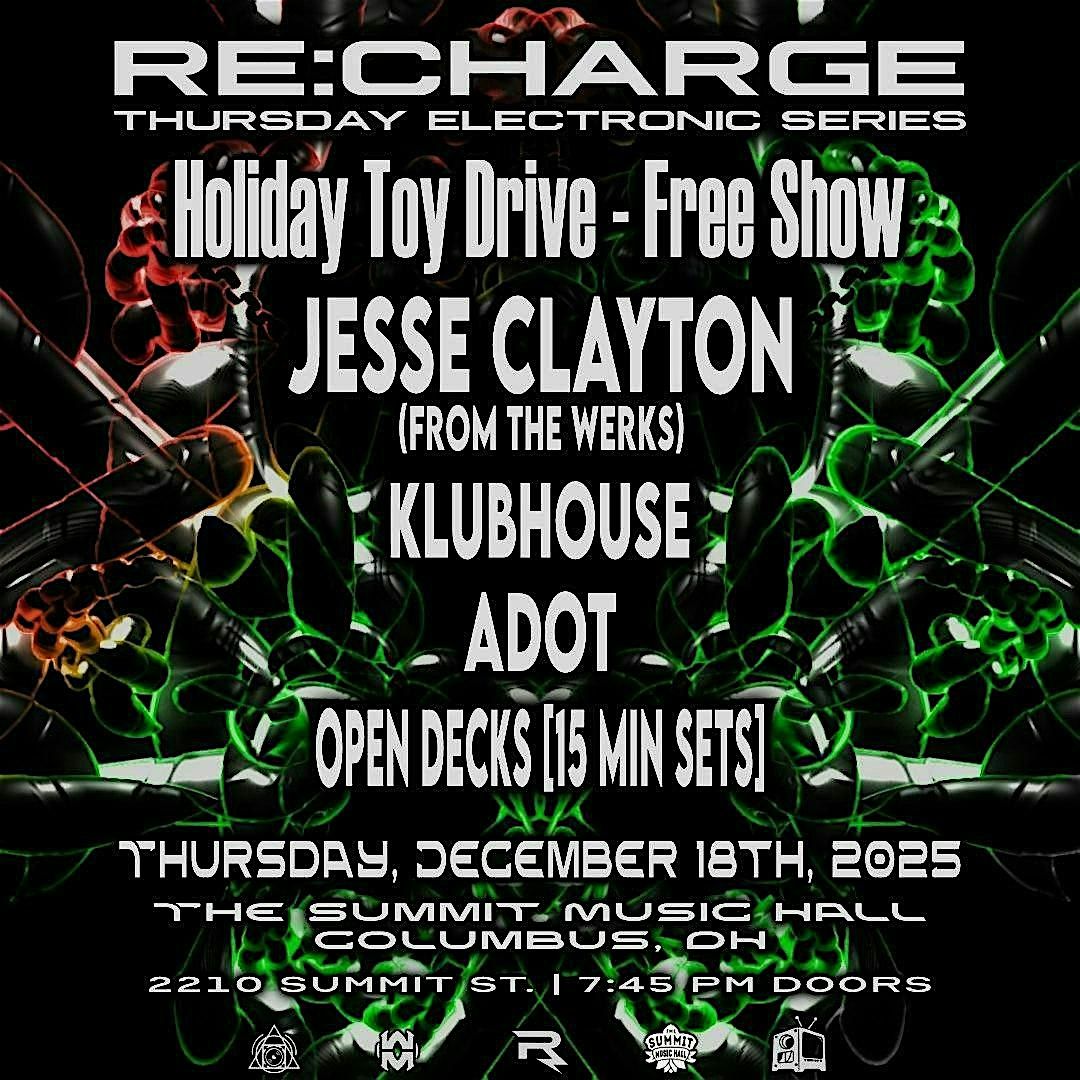 RE:CHARGE Thursday - Holiday Toy Drive