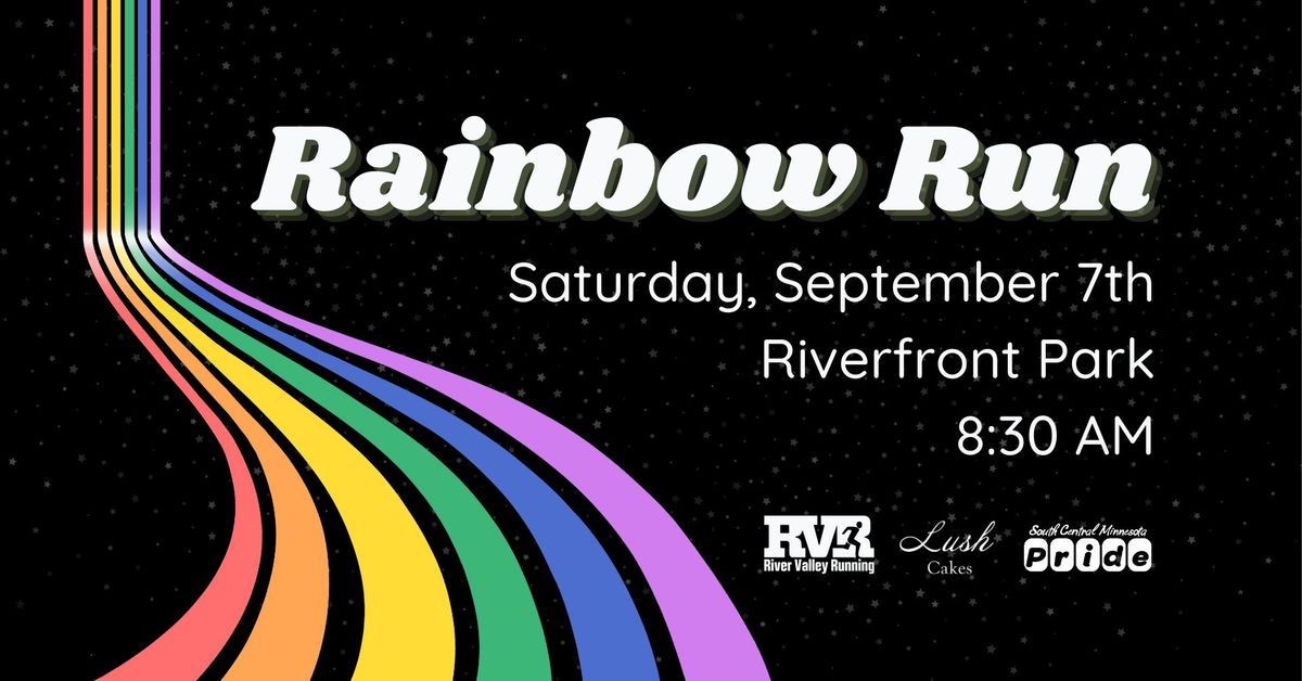 2024 Rainbow Run Riverfront Park, Mankato, MN September 7, 2024