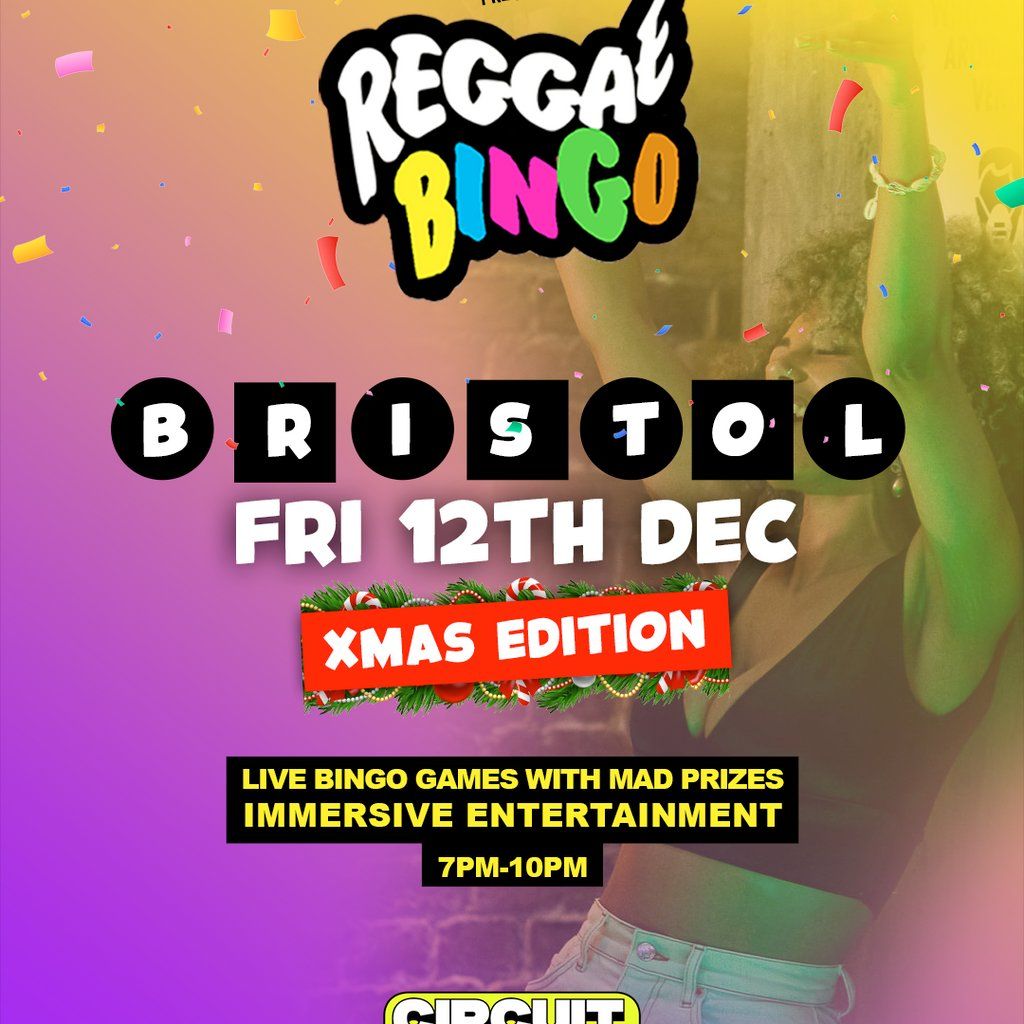 Reggae Bingo - BRISTOL - Fri 12th Dec