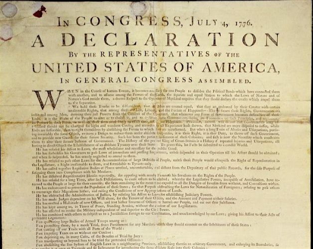 Hear Ye! Congress Declares Independence!