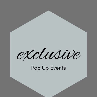 Exclusive Pop Up Events