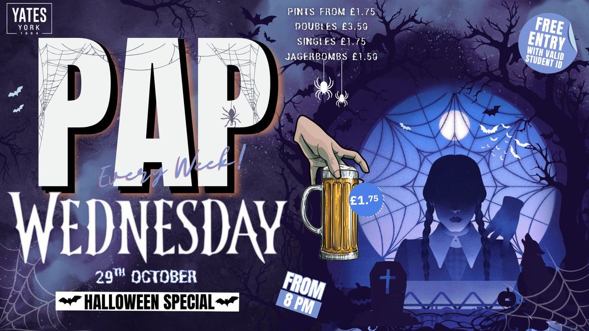 PAP WEDNESDAY - HALLOWEEN SPECIAL