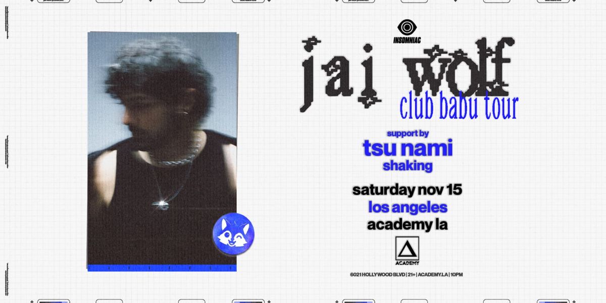 Jai Wolf (21+)