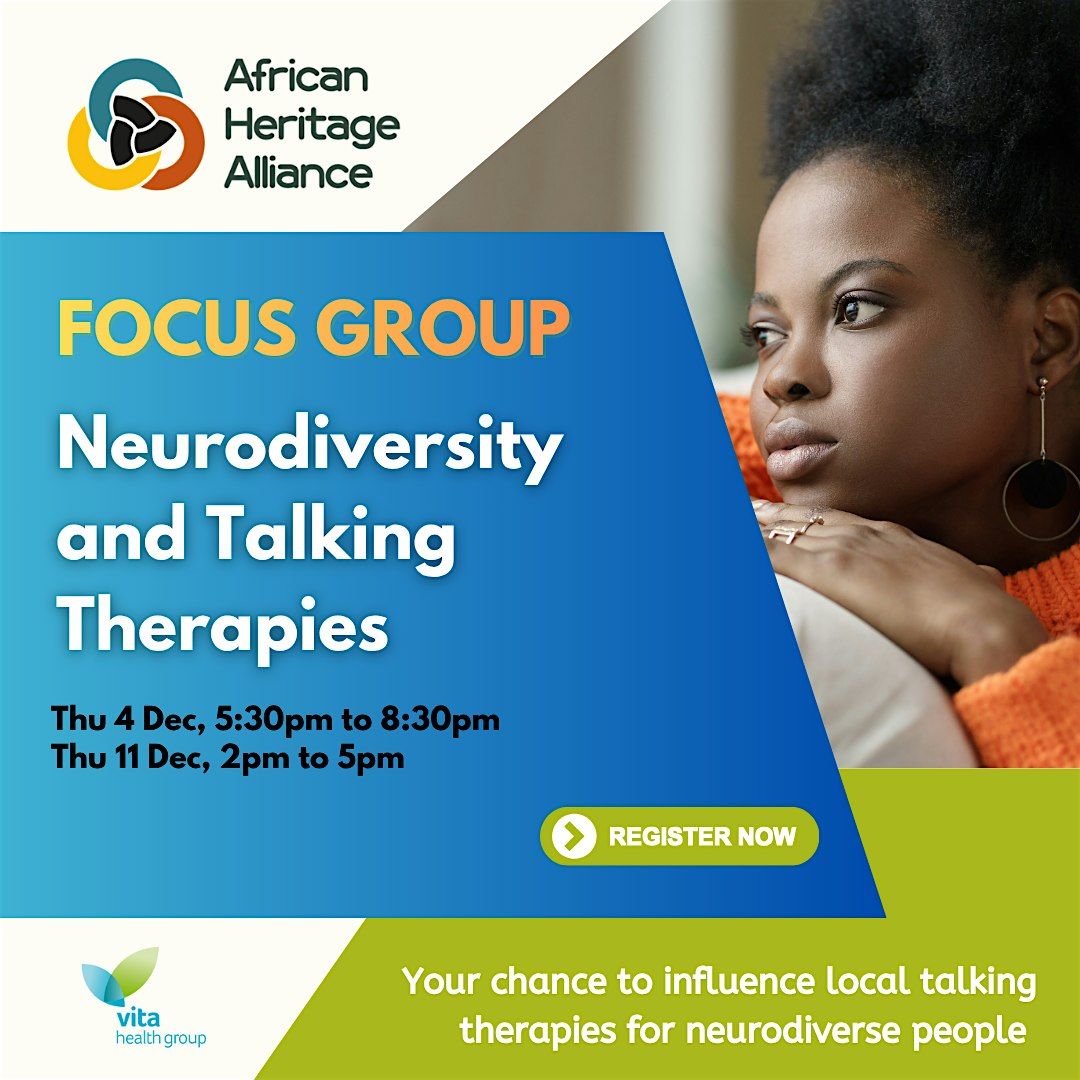 Focus Group - Neurodiversity and Talking Therapies