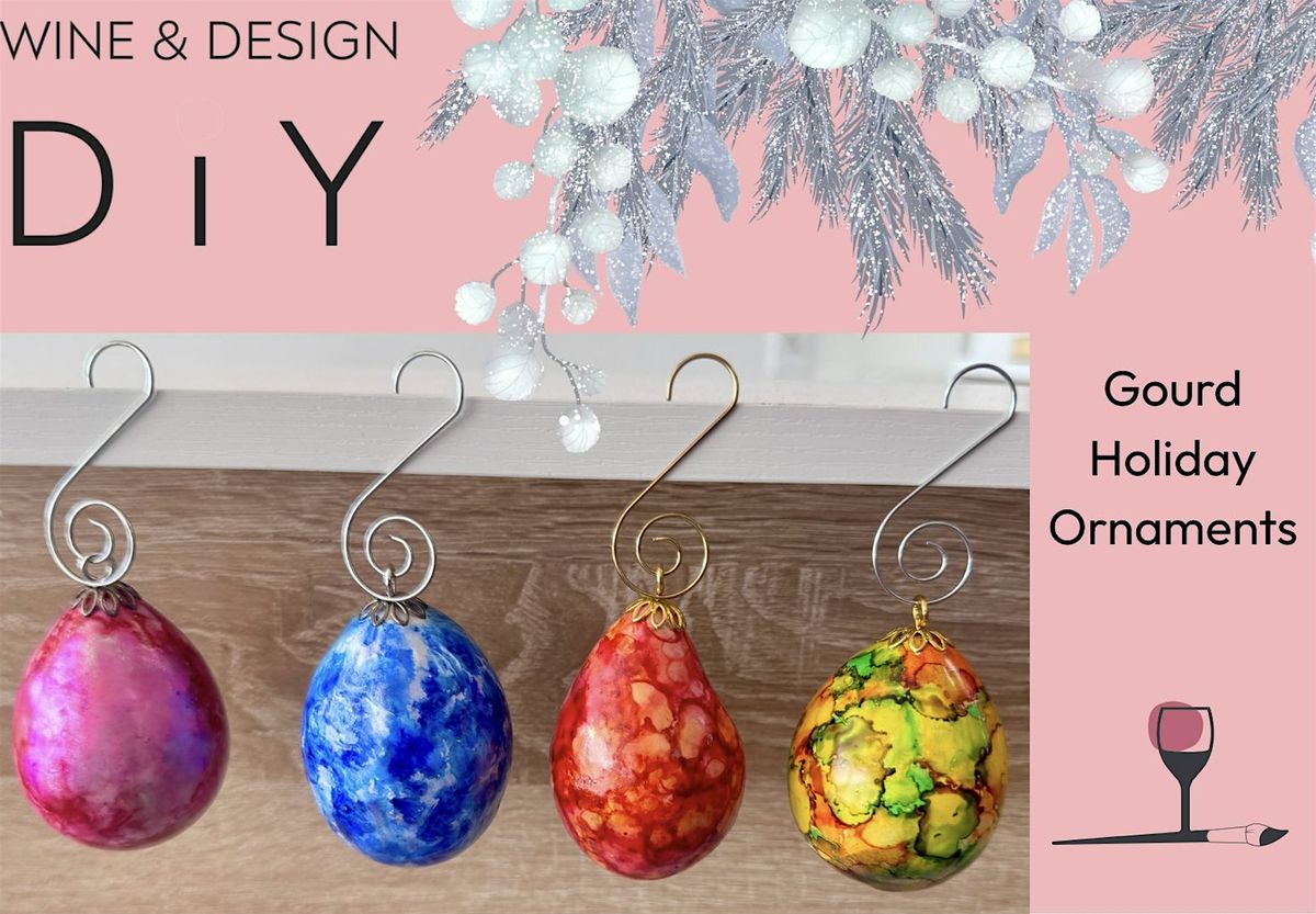 DIY Workshop | Gourd Christmas Ornaments