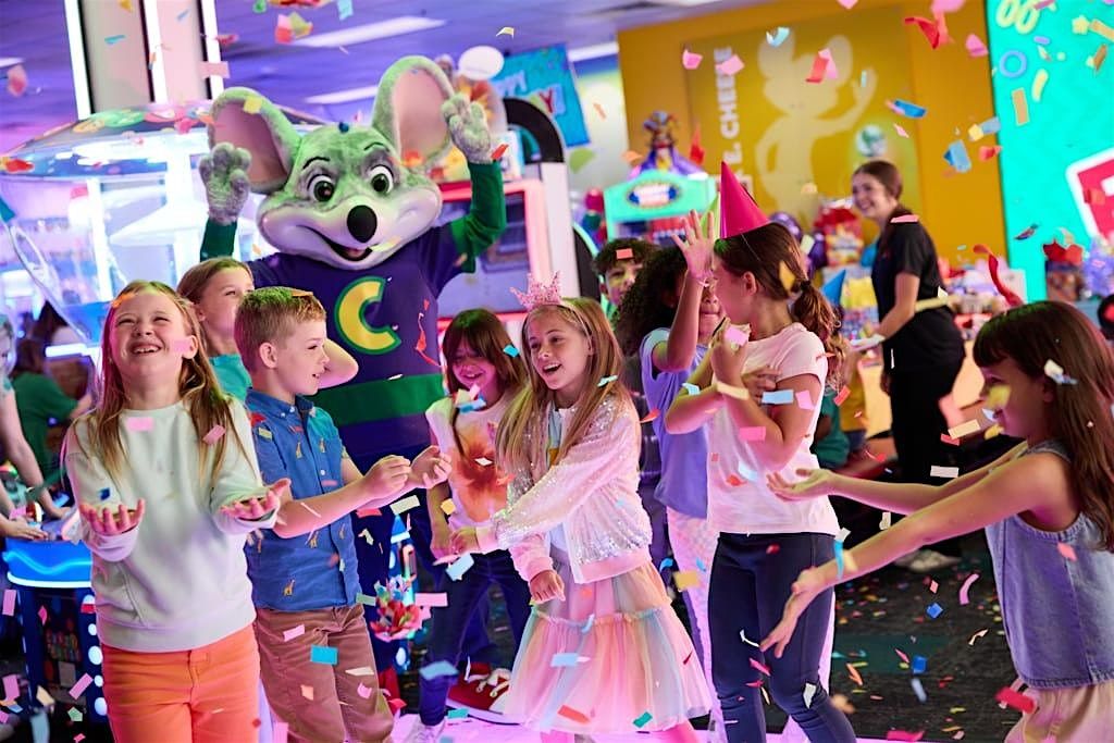 FREE Chuck E. Cheese 2HR Play \/  2h GRATIS