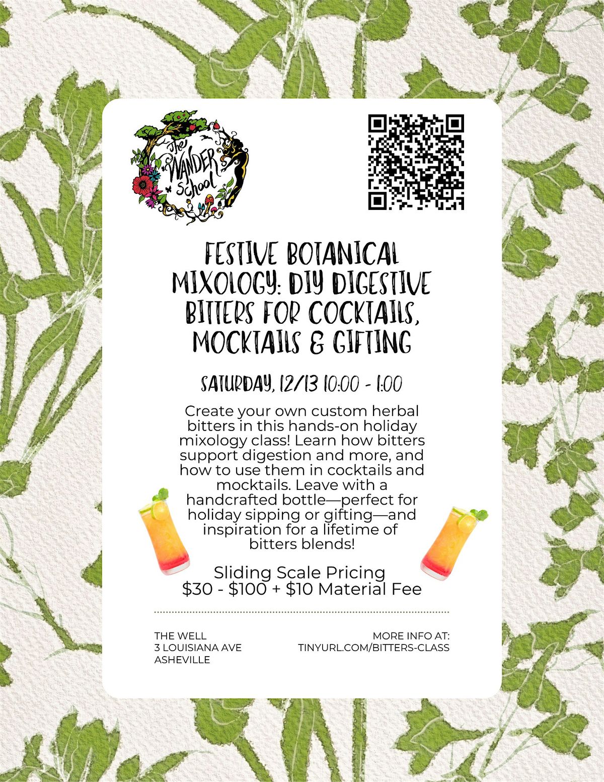 Festive Botanical Mixology: DIY Digestive Bitters