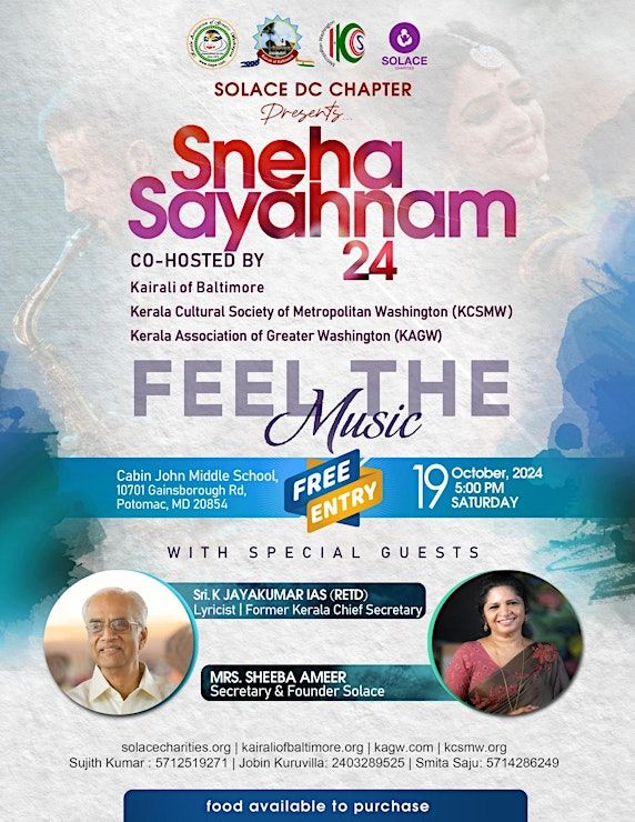 Solace Sneha Sayahnam 2024 Cabin John Middle School, Potomac, MD