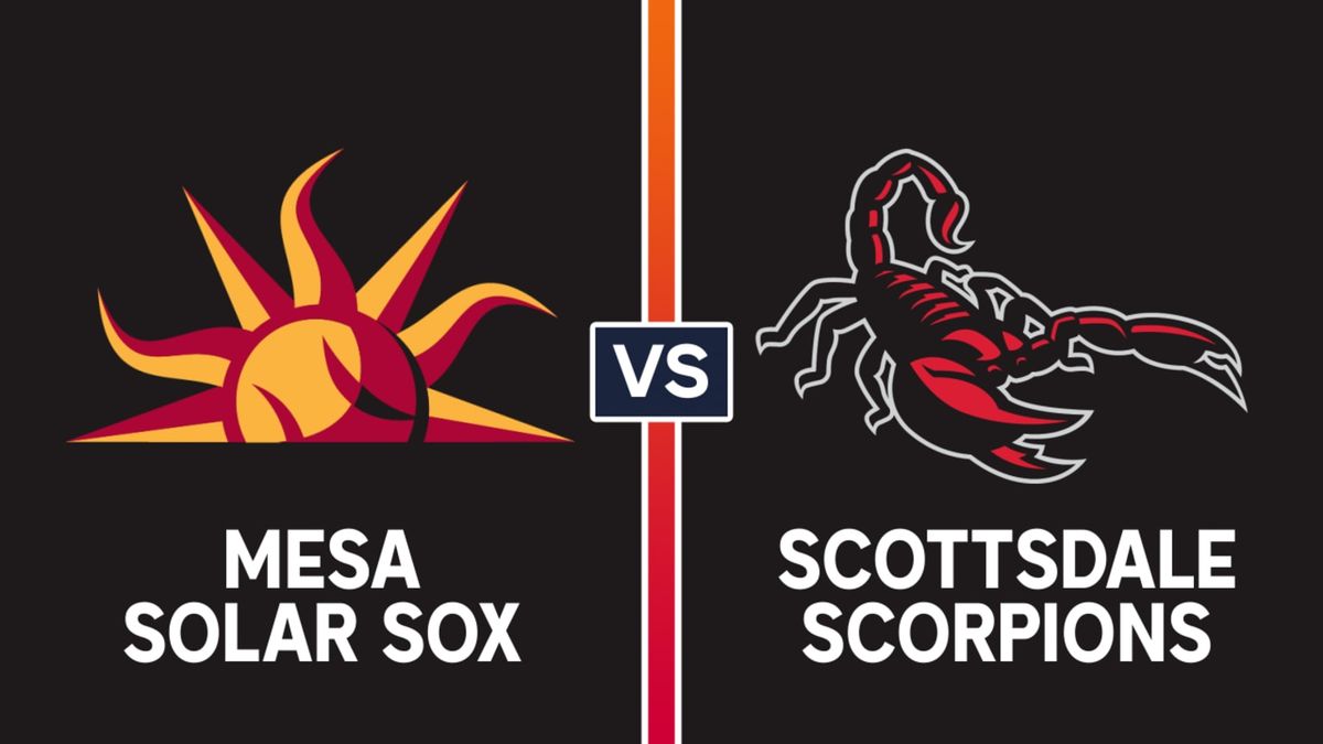 Mesa Solar Sox at Scottsdale Scorpions