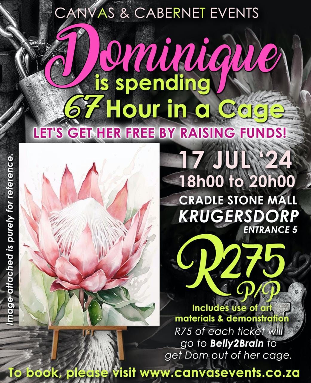 Lets Free Dominique - Fundraiser | Cradlestone Mall, Roodepoort, GT ...