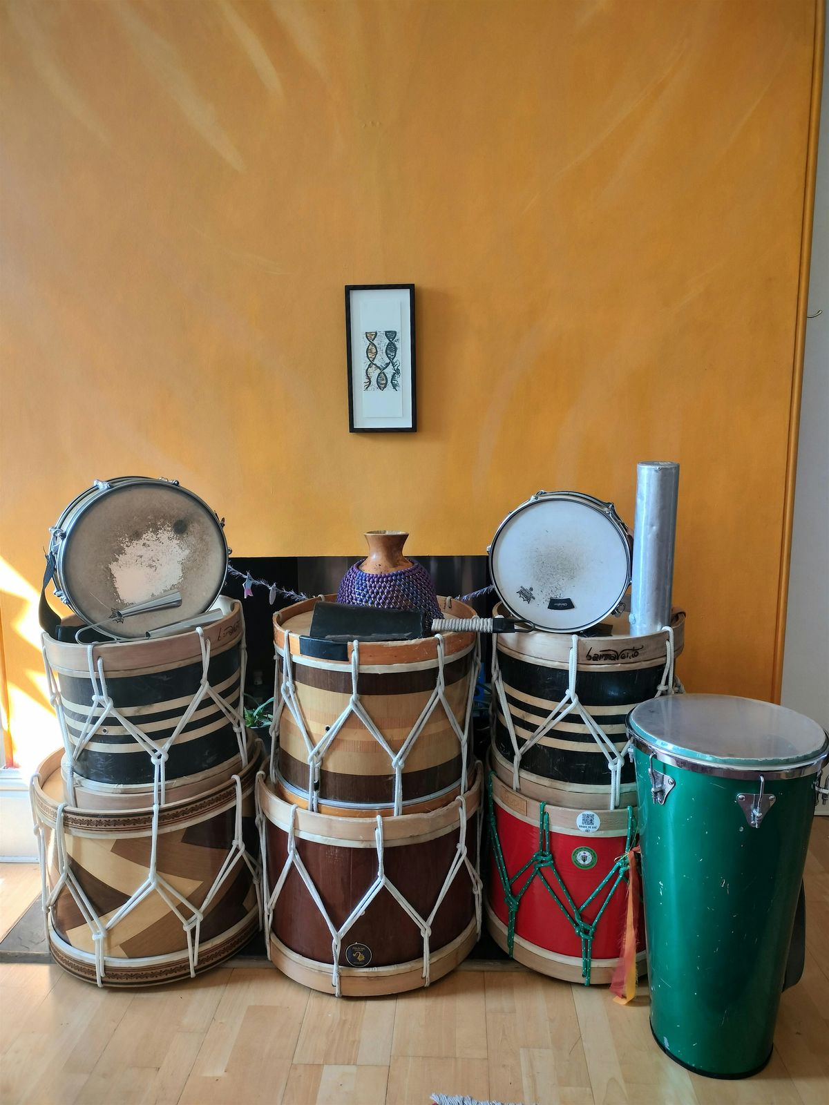 Brazilian Maracatu Drumming Workshop with Baque da Abelha
