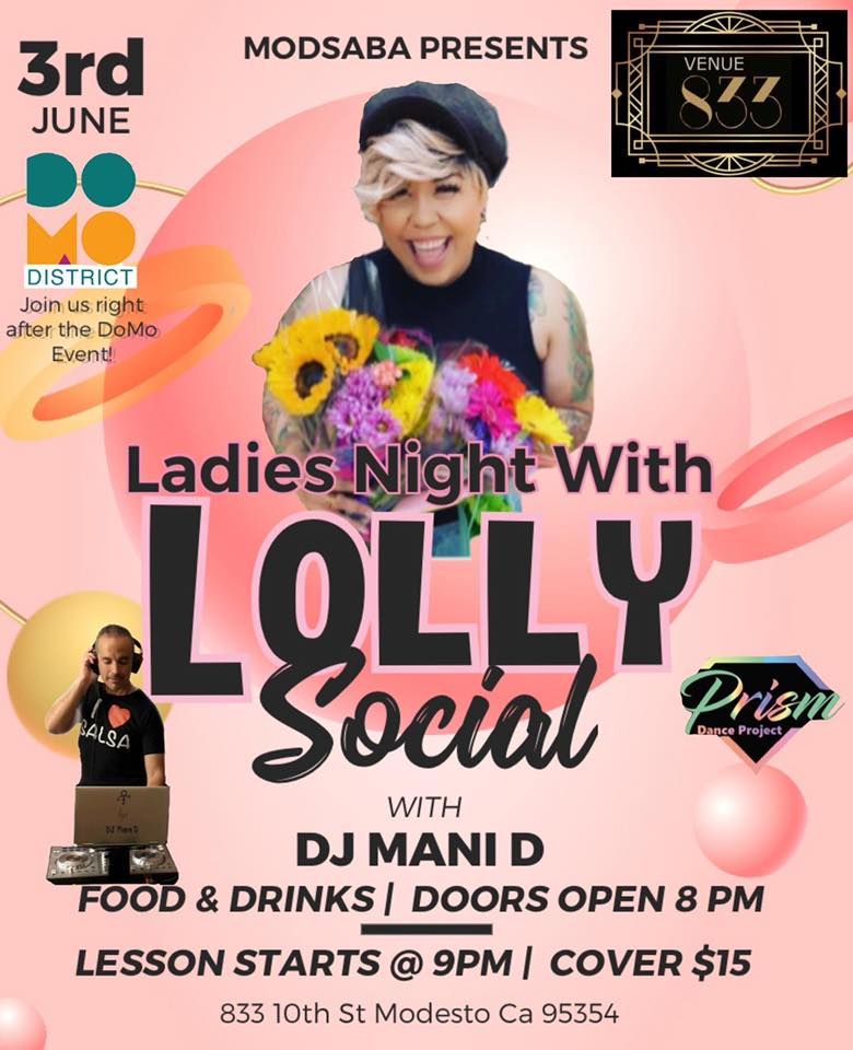 Ladies Night Dance Social With Lolly 833 10th St, Modesto, CA 95354