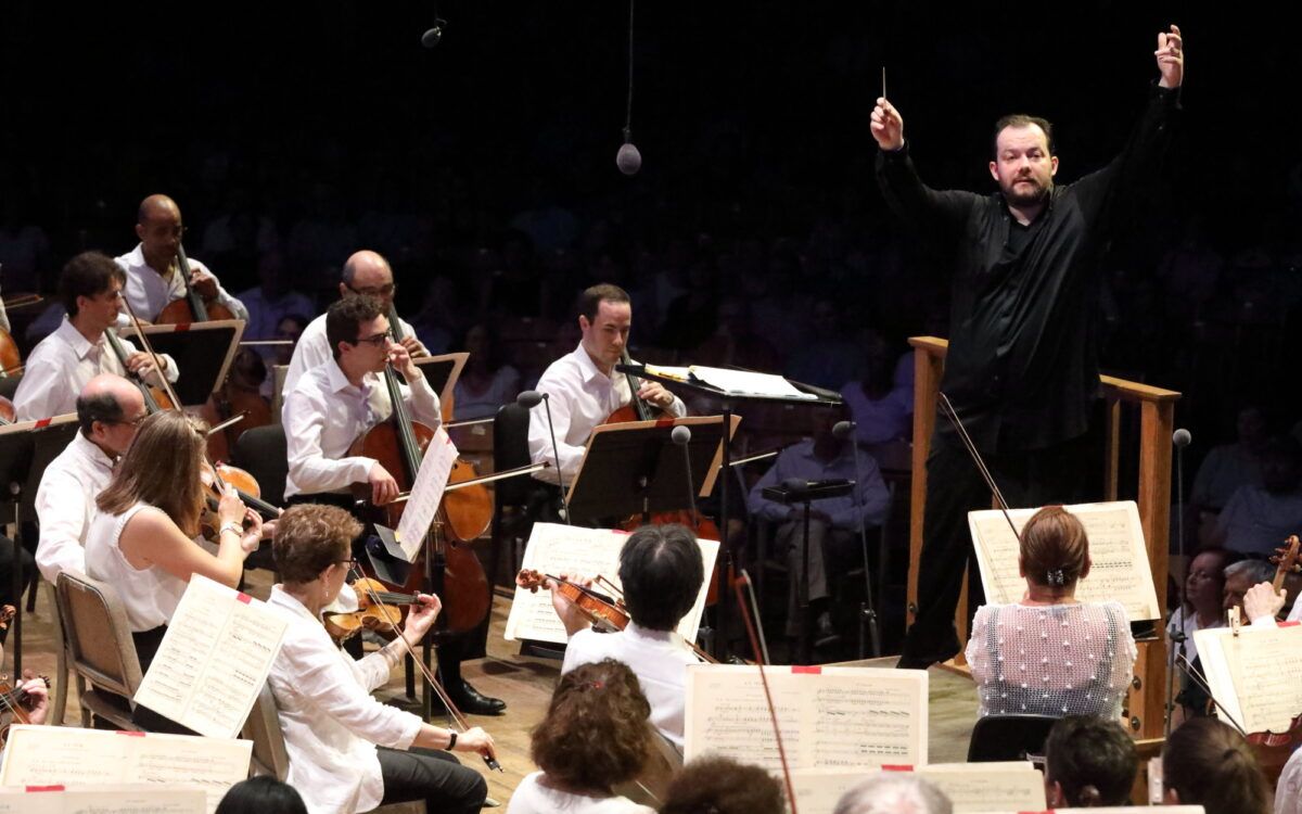 Boston Symphony Orchestra Open Rehearsal - Sibelius and Liszt Piano Concerto No. 2 at Koussevitzky Music Shed at Tanglewood