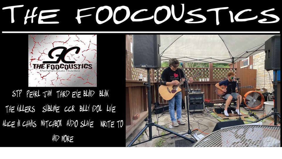 The Foocoustics at Collins Deck Bar Collin's Deck Bar, West Bend, WI May 27, 2023
