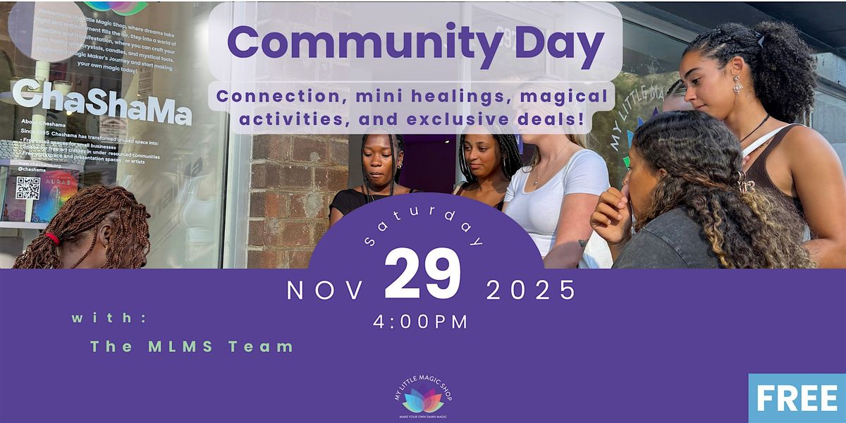 Community Day \u2013 Free Magical Gathering at My Little Magic Shop (NYC)