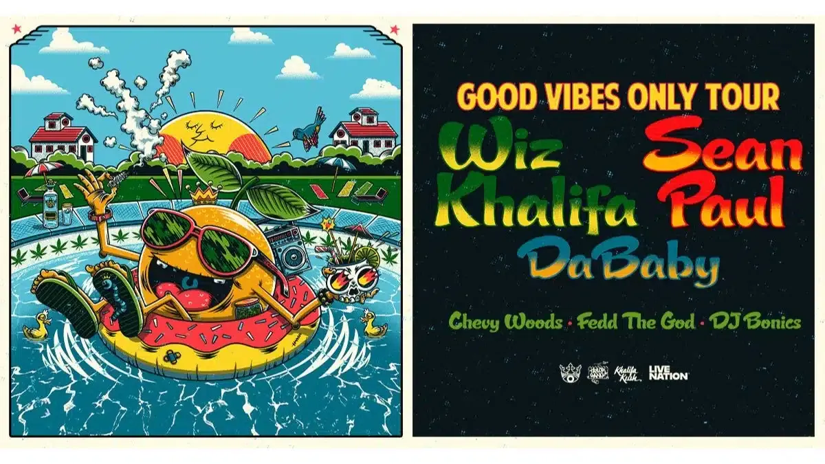 Wiz Khalifa, Sean Paul, and Da Baby at Darien Lake Amphitheater