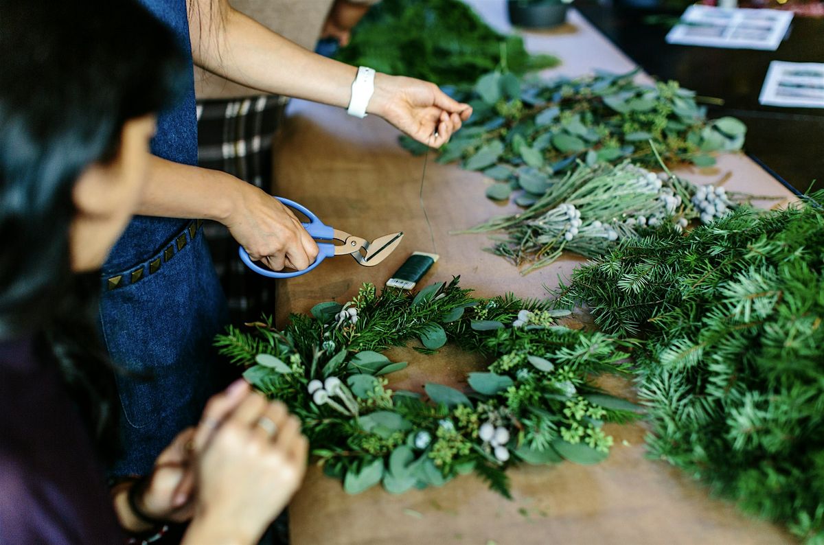 Wildcraft Gatherings: DIY Wreath Workshop at Gravel Road Brewing