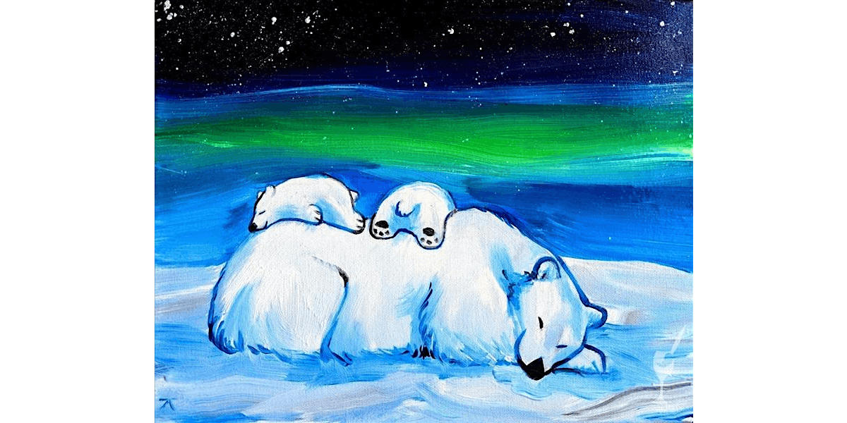 Aurora Polar Night - Paint and Sip in Houston | Classpop!\u2122