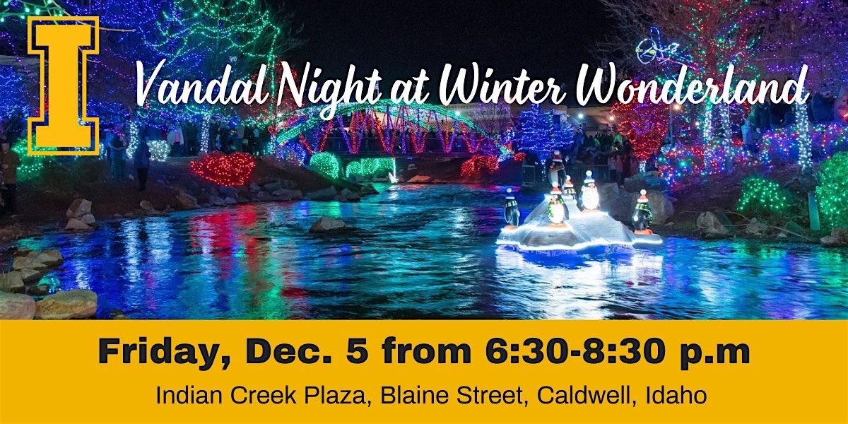 Vandal Night at Winter Wonderland in Caldwell