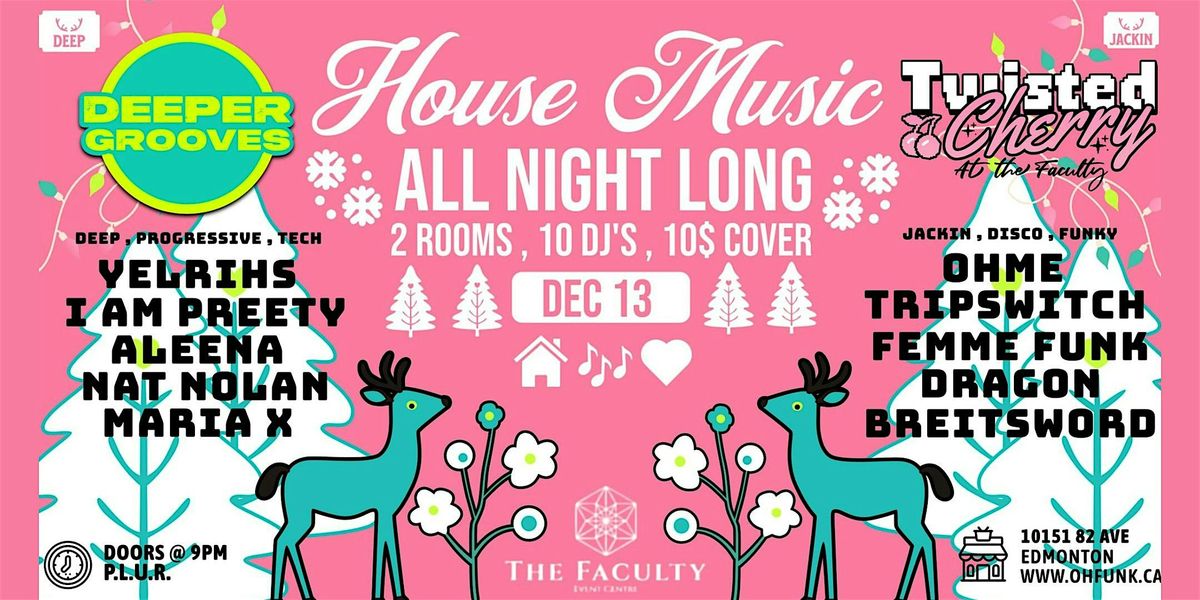 Twisted Cherry x Deeper Grooves - 2 Room Experience