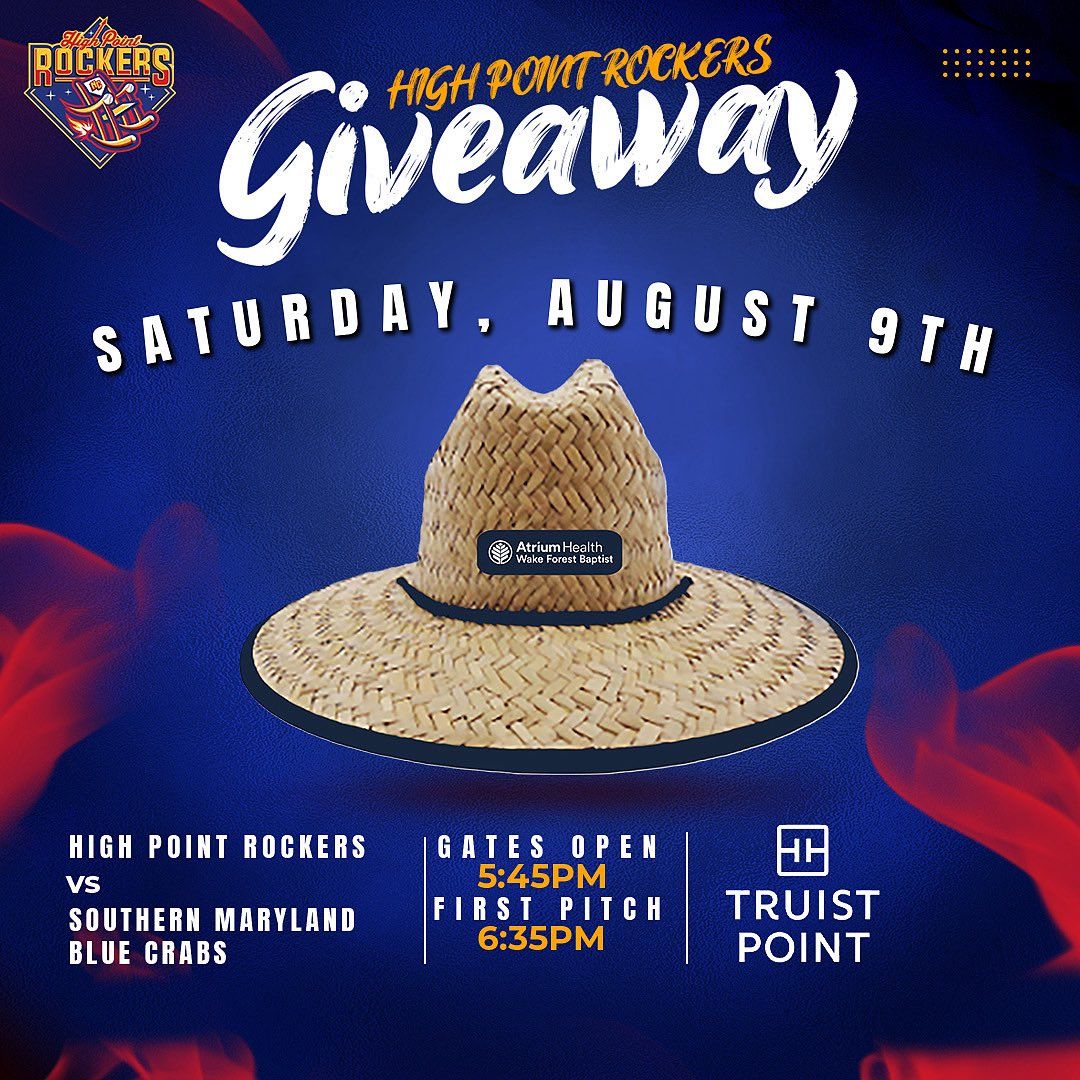 High Point Rockers at Southern Maryland Blue Crabs at Regency Furniture Stadium