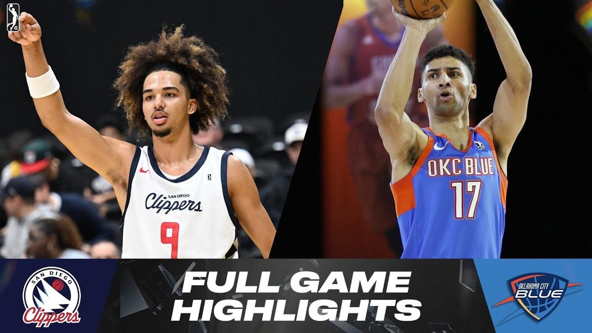 Parking Oklahoma City Blue at San Diego Clippers