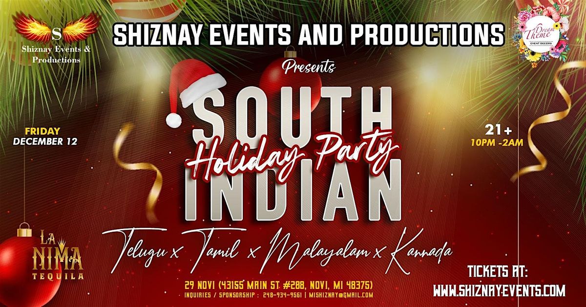 South Indian Holiday Party
