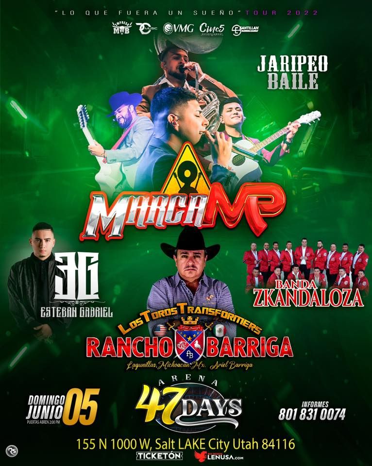 MARCA MP , Rancho Barriga , Esteban Gabriel , en Salt Lake City Utah