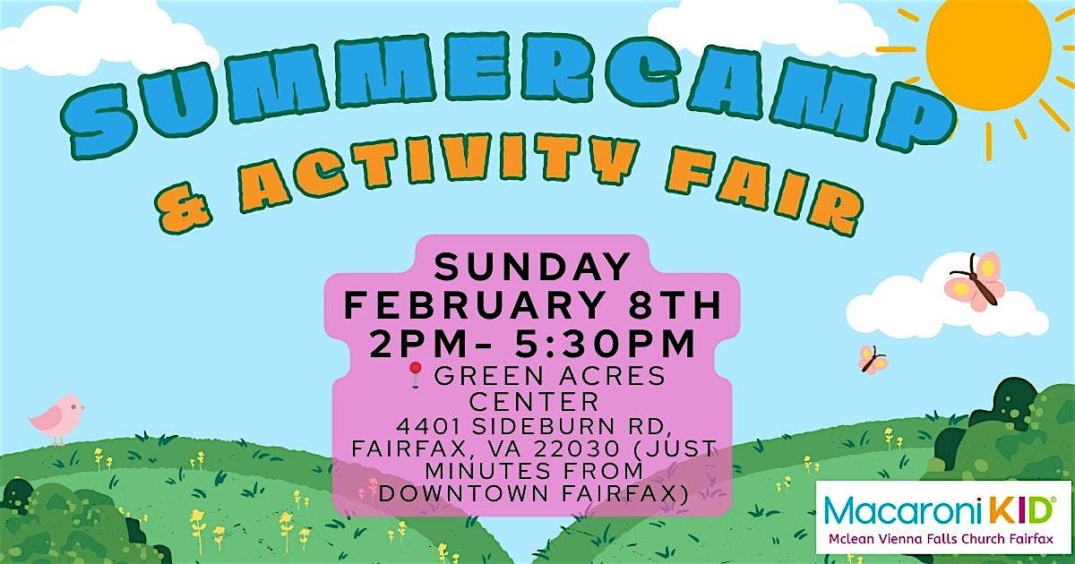 2026 Summer Camp & Kids Activities Fair