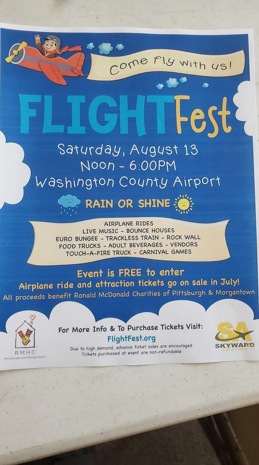 Flight Fest Washington County Airport August 13, 2025