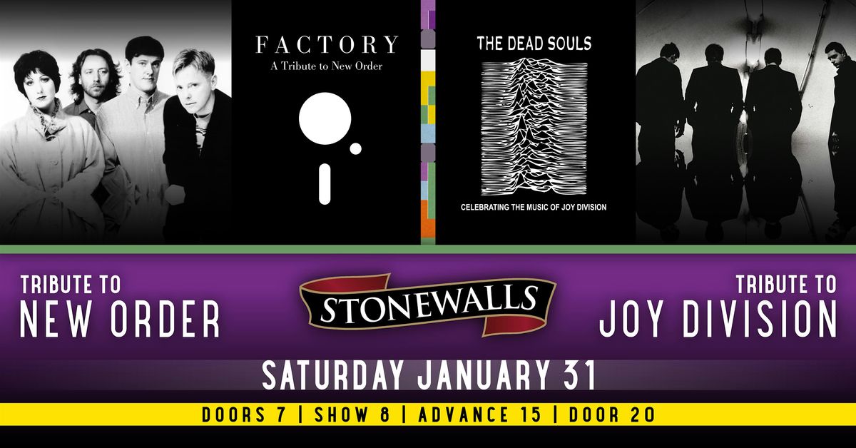 Factory & The Dead Souls (Tributes to New Order & Joy Division)