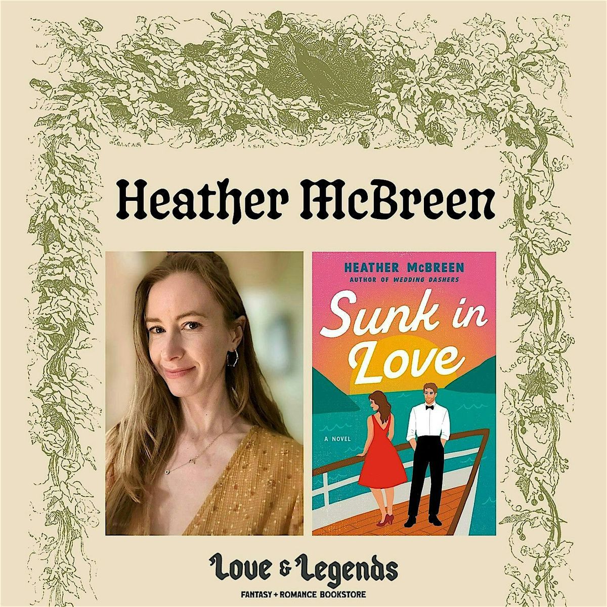 Heather McBreen with London Sperry