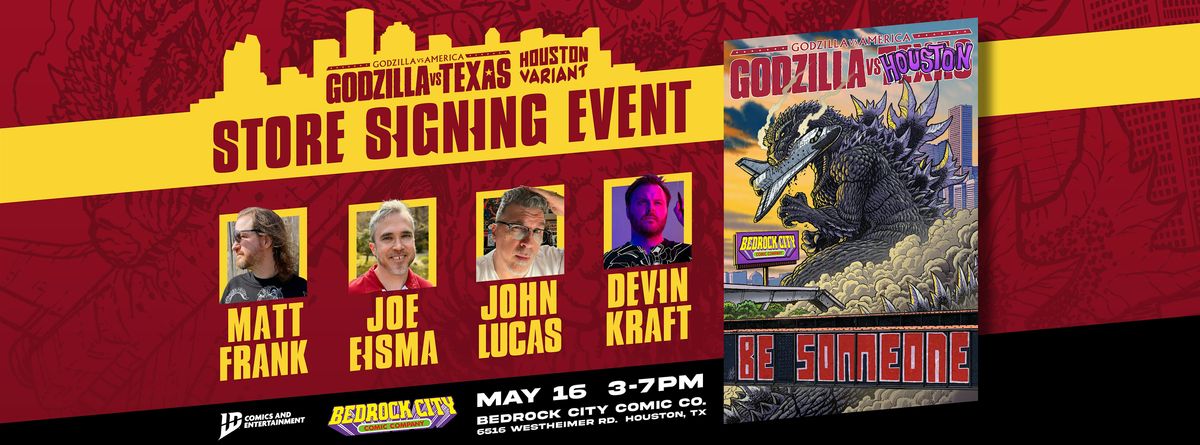 Godzilla vs Texas Signing Event