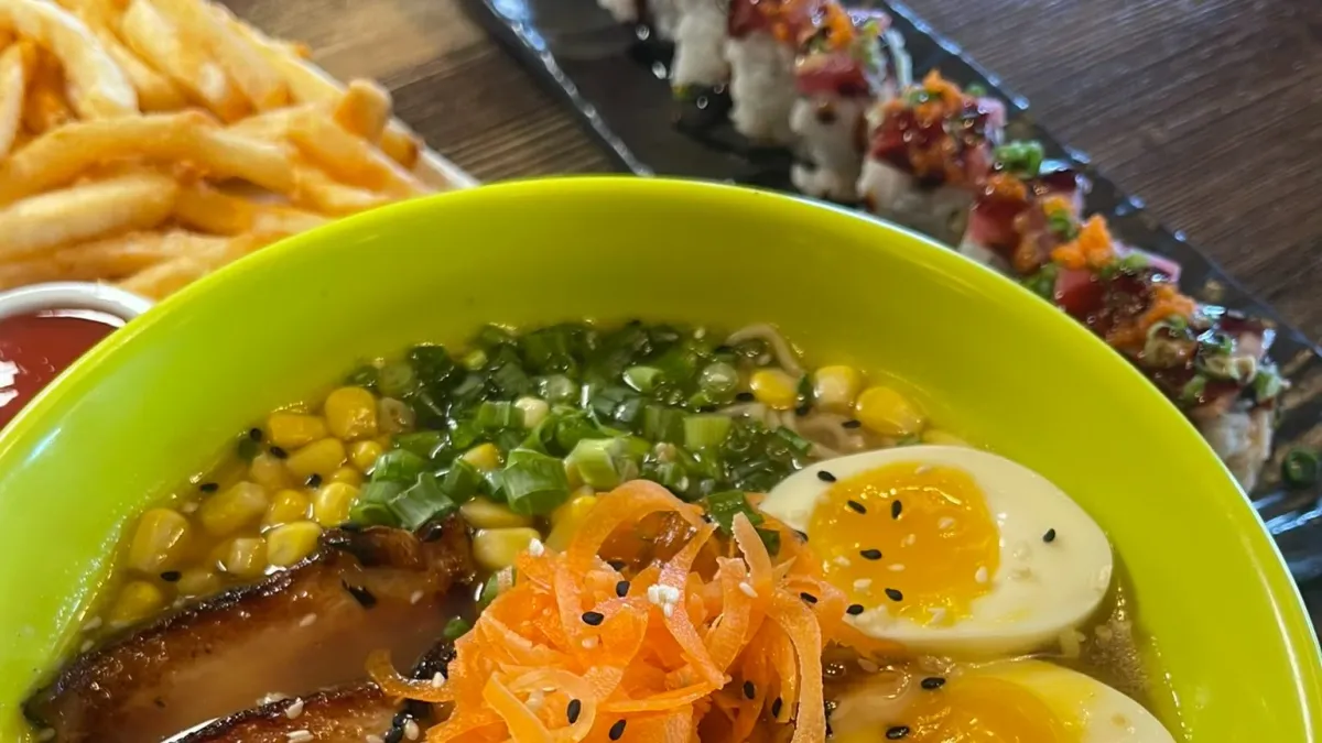 Sushi, Ramen and Small Plates @ Zest in Roswell