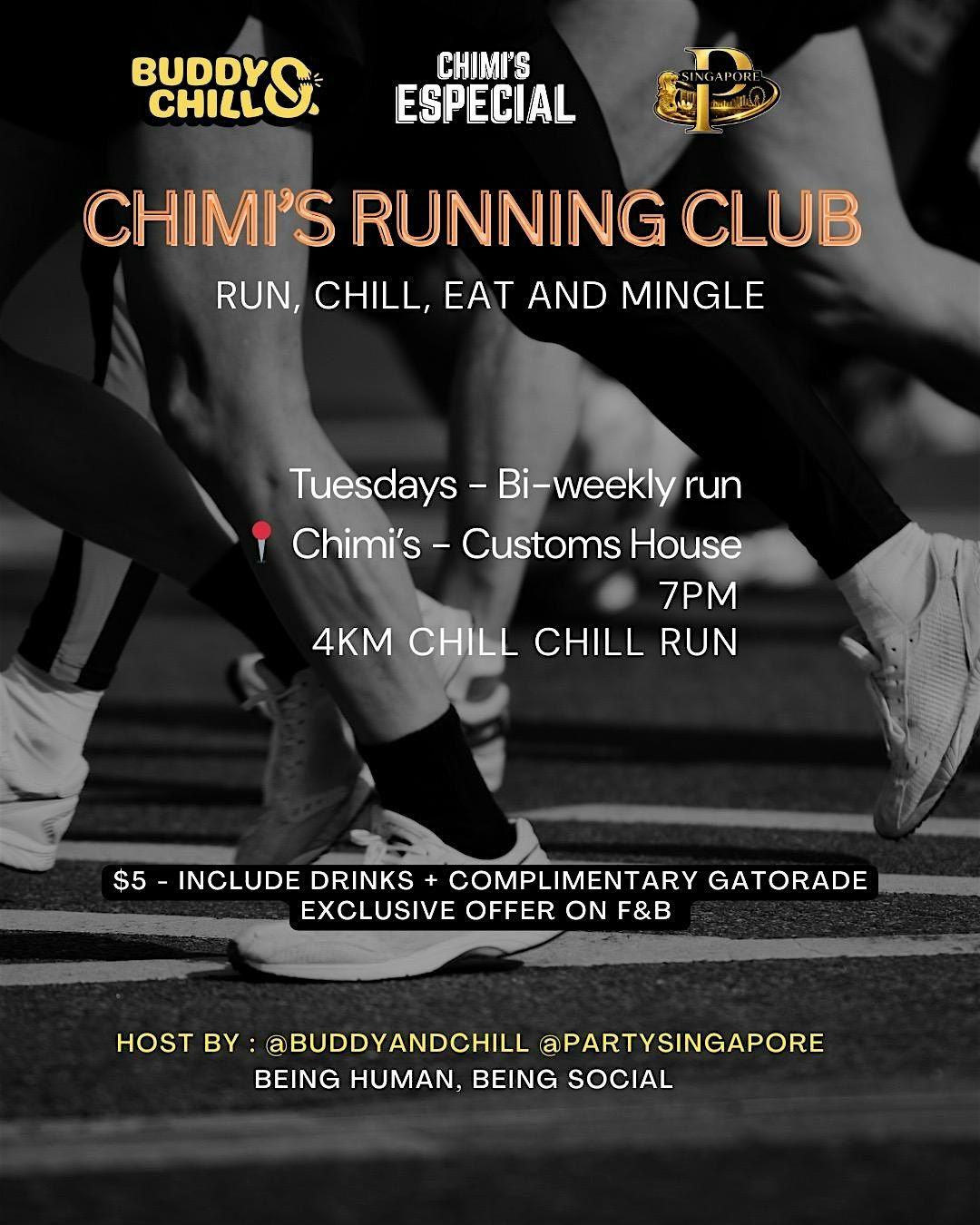 NO SWEAT CHIMI RUN