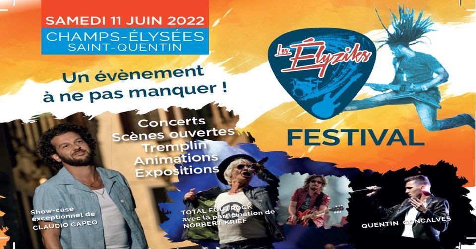 Festival de musique Les Elyziks 2022