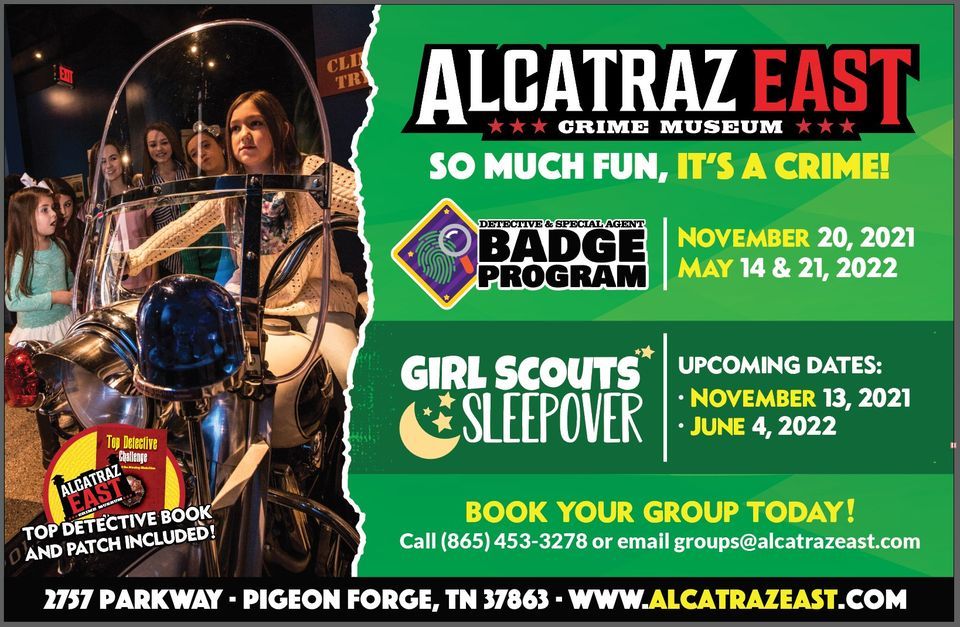 Scout Badge Program Day at Alcatraz East