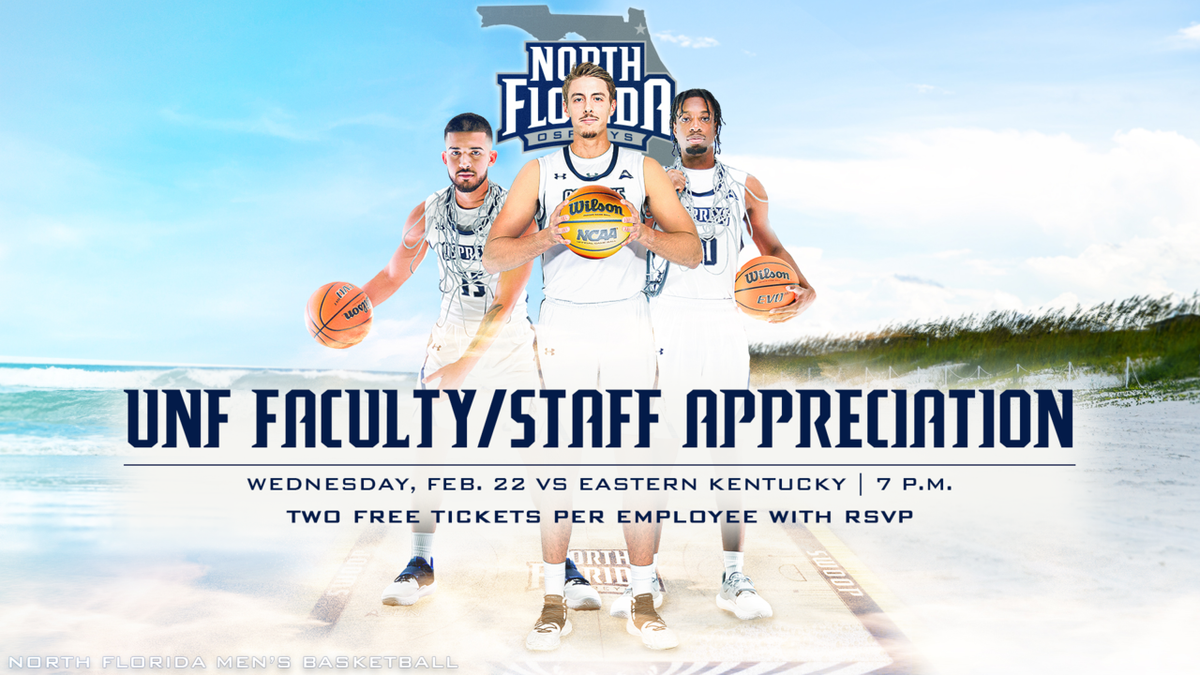 Parking Eastern Kentucky Colonels at North Florida Ospreys Mens Basketball