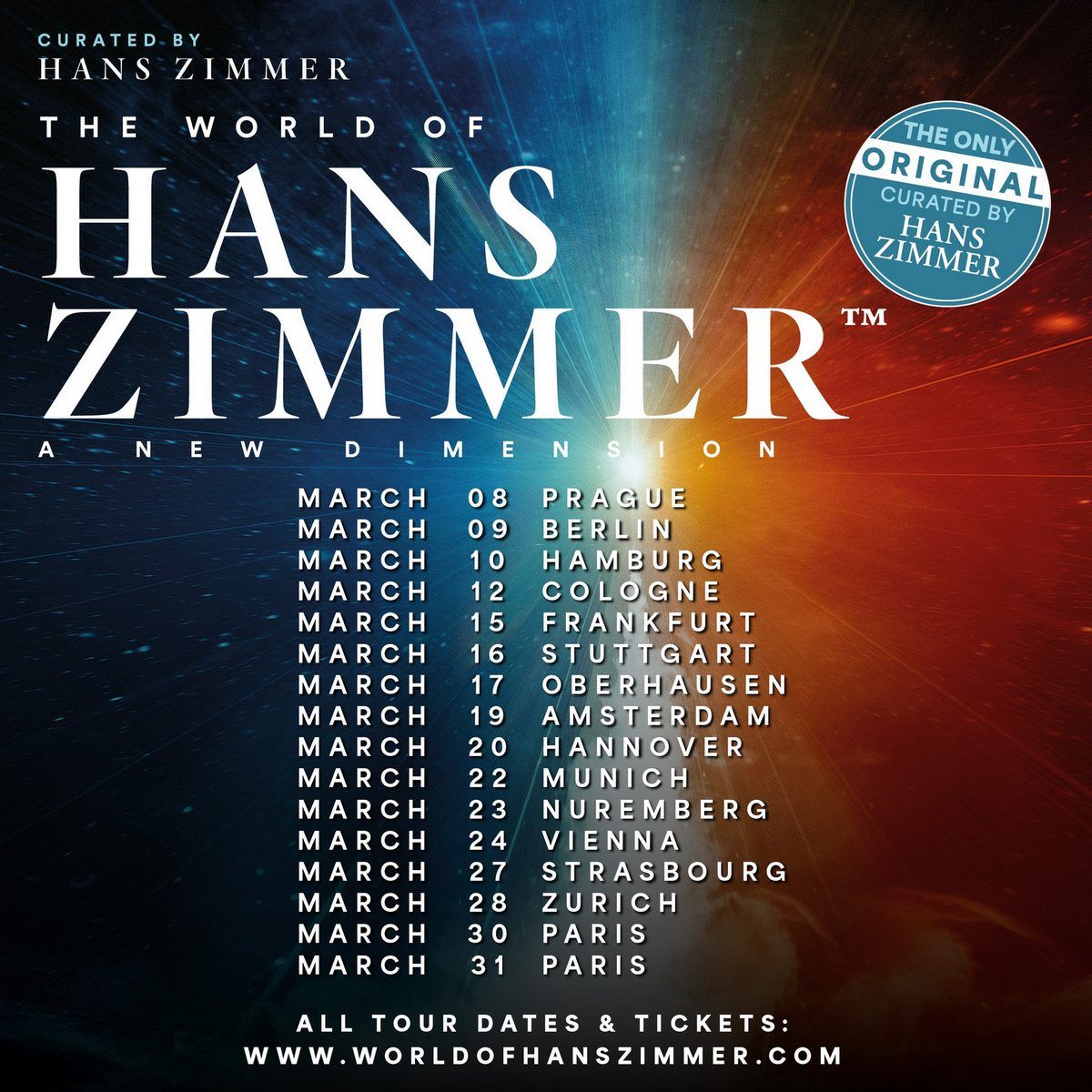 Hans Zimmer Amsterdam Tickets