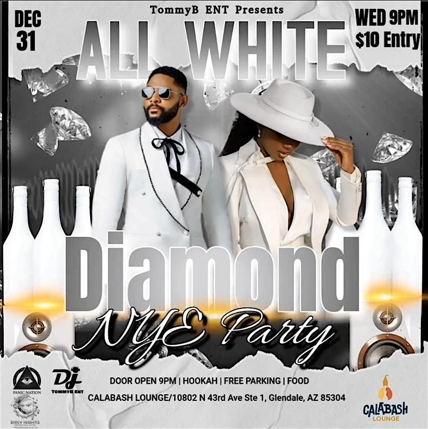 All White & Diamond NYE Party